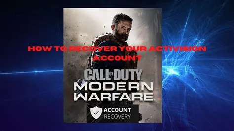 Is modern warfare progress saved on activision account?