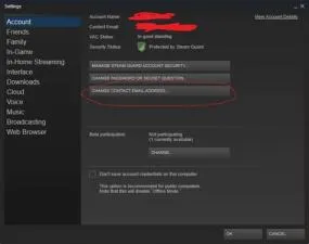 What steam account is my email linked to?