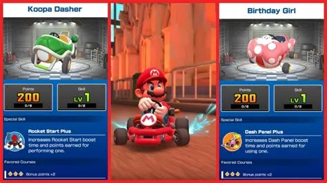 Does mario kart have skill?