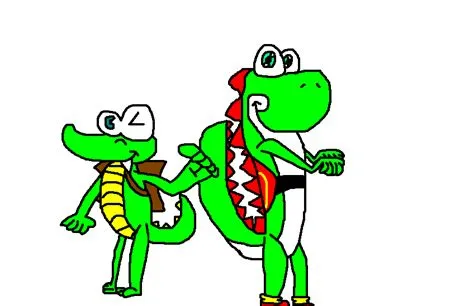 Is yoshi a crocodile?