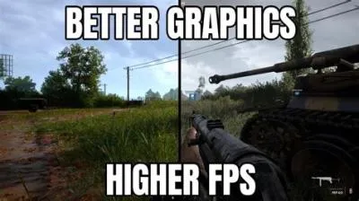 Does higher fps mean better graphics?