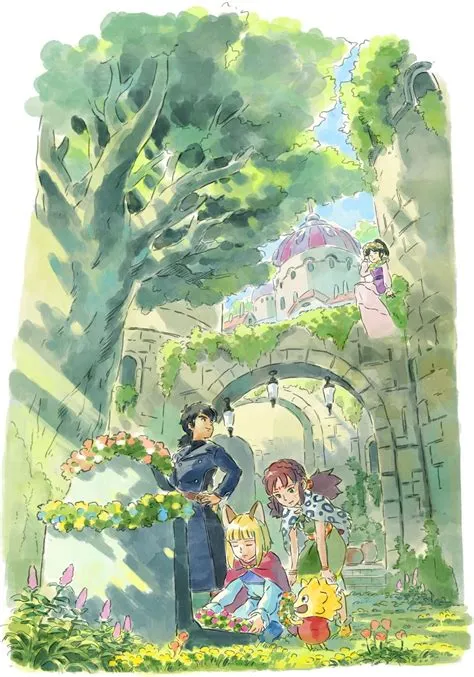 Why does ni no kuni look like ghibli?