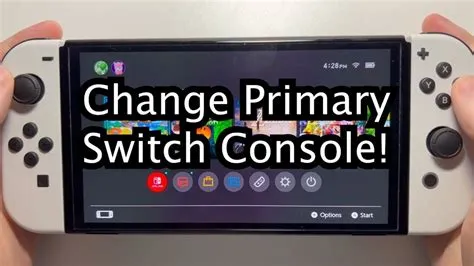 Can you change your primary switch?