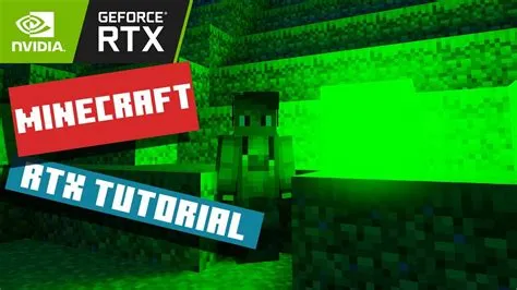 What is needed for minecraft rtx?