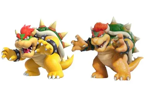 How does bowser change his size?