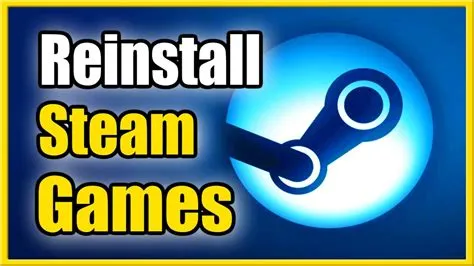 Why is steam making me reinstall a game i already have installed?