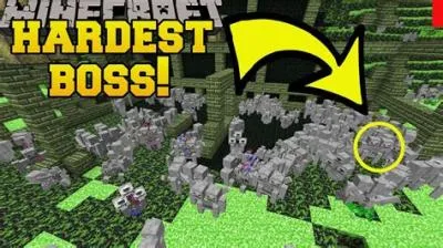 What is the hardest boss in minecraft?