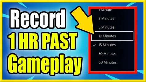 How do i record past gameplay on my computer?