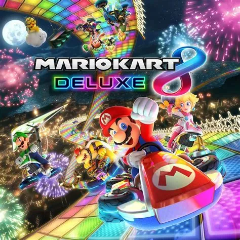 What is the difference between mario kart 8 and mario kart 8 deluxe?