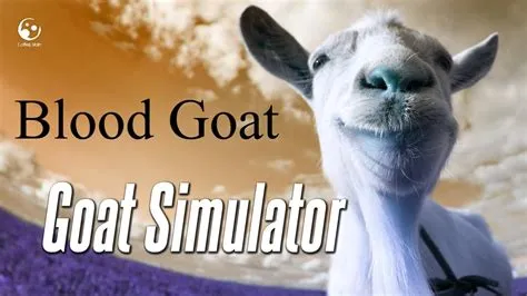 Does goat simulator have blood?