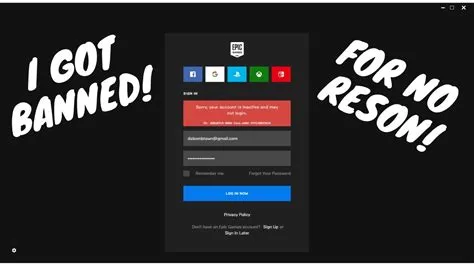 Can epic games remove bans?