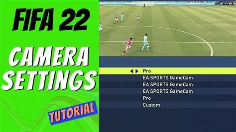 What is the default fifa camera?