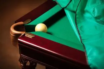 Should pool table be covered when not in use?