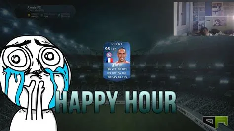 What time is happy hour on fifa 22?