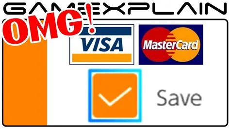 Is it safe to use credit card on nintendo eshop?