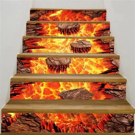 Can you lava log stairs?