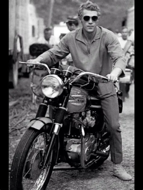 What bike did steve mcqueen?