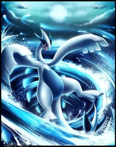 Is lugia the god of sea?