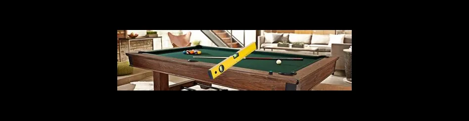 Can you level a pool table yourself?