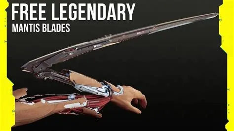 Are legendary mantis blades worth it?