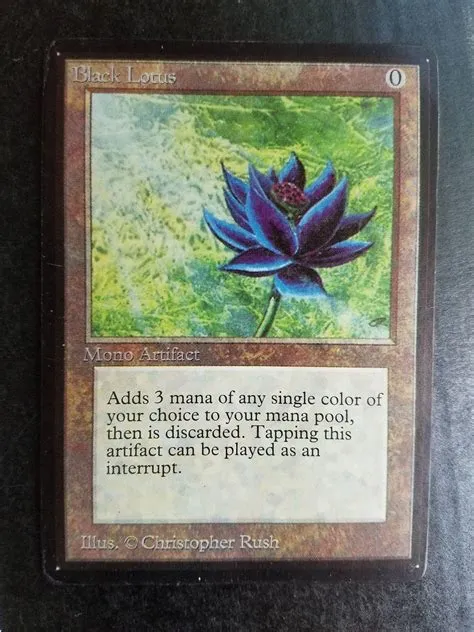 How much is a black lotus worth now?