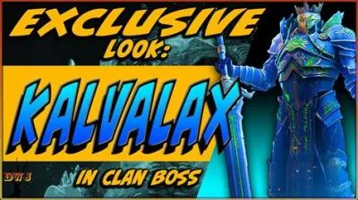 Is kalvalax good for clan boss?