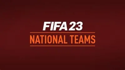 Can you make the national team in fifa 23?