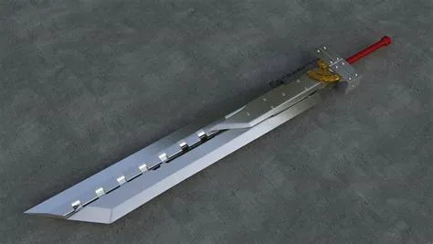 How much does cloud ff7 sword weigh?