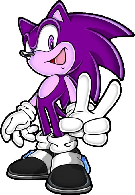 Who is the purple sonic?