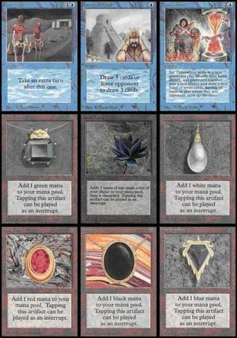 What is the second most expensive magic card?