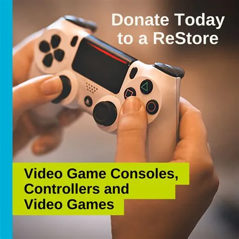 Can you donate old gaming systems?