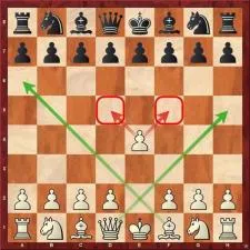 What is the most popular second move in chess?