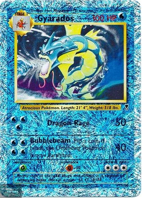 What was the first reverse holo pokémon?