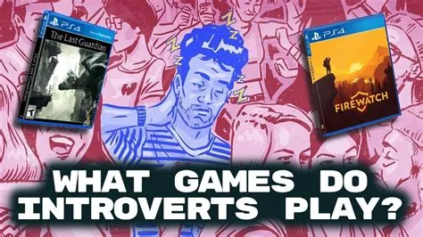 Do introverts like video games?