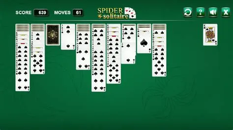 Is spider solitaire easier?