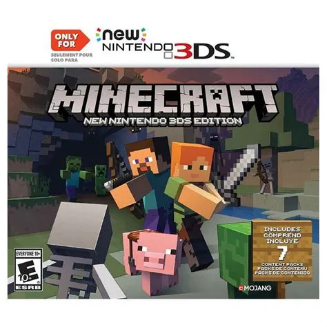 Can you play minecraft on a 3ds?