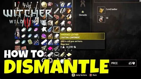 What is the best merchant to dismantle in witcher 3?