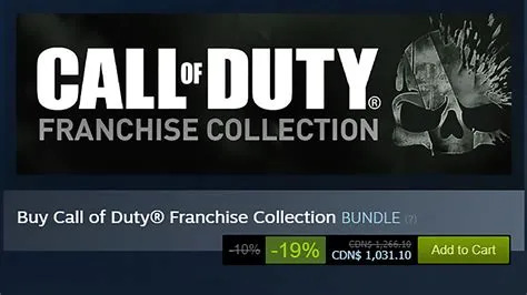 How much will call of duty cost?