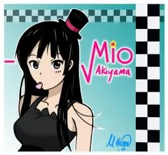 Who does mio love?