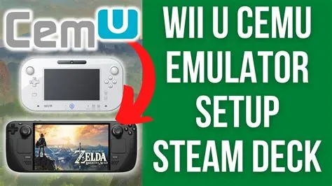 How do you get cemu running on steam deck?