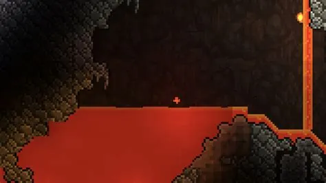 Can you drain lava in terraria?