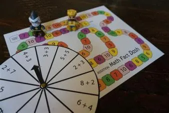 What is a math board game?