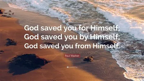 Does god allow anyone to be saved?