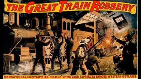 What was the craziest train robbery?