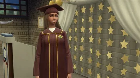 Do sims ever graduate high school?