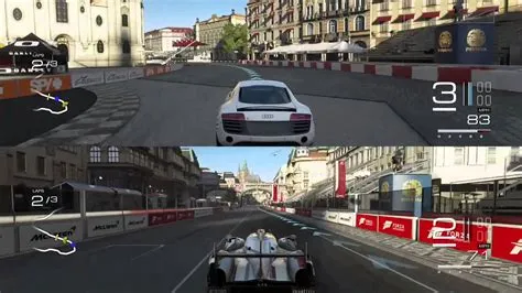 Is forza 7 4 player split-screen?