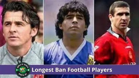 What is the longest ban in football?