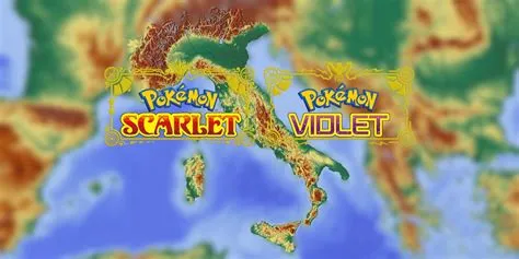 Is pokemon scarlet set in italy?