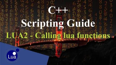 Can lua call c++?