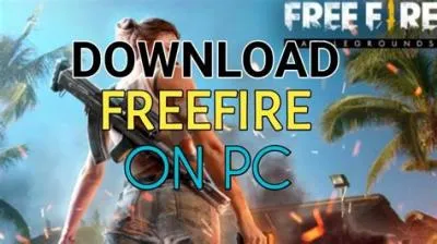 Where can i install free fire for pc?